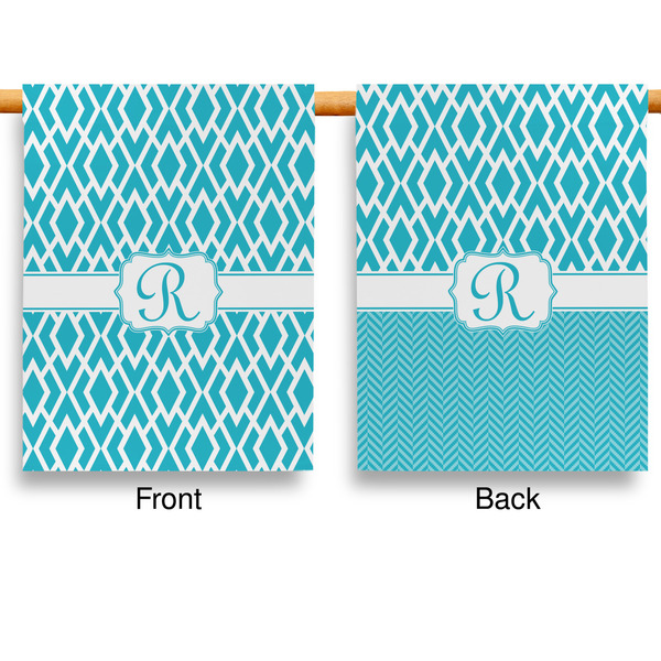 Geometric Diamond Garden Flags - Large - Double Sided - APPROVAL