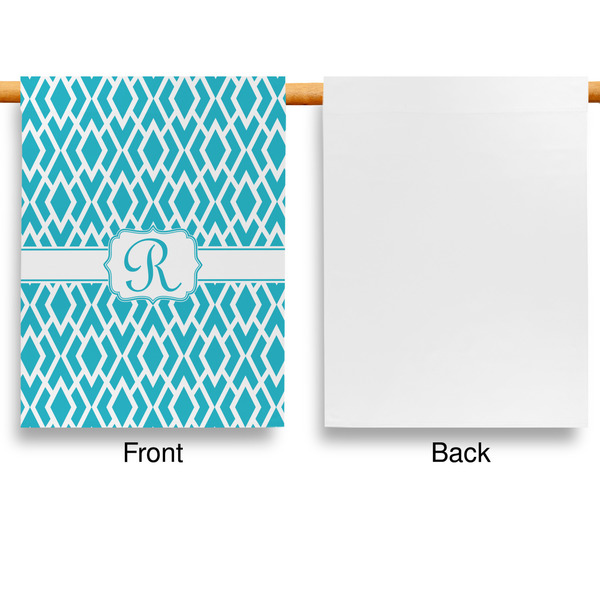 Geometric Diamond Garden Flags - Large - Single Sided - APPROVAL