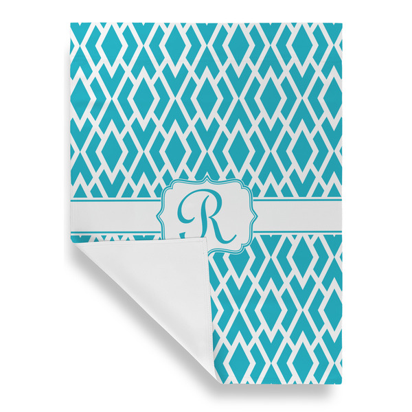 Geometric Diamond Garden Flags - Large - Single Sided - FRONT FOLDED