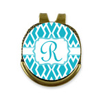Geometric Diamond Golf Ball Marker - Hat Clip - Gold
