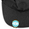 Geometric Diamond Golf Ball Marker Hat Clip - Main - GOLD
