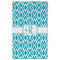 Geometric Diamond Golf Towel - Poly-Cotton Blend w/ Initial