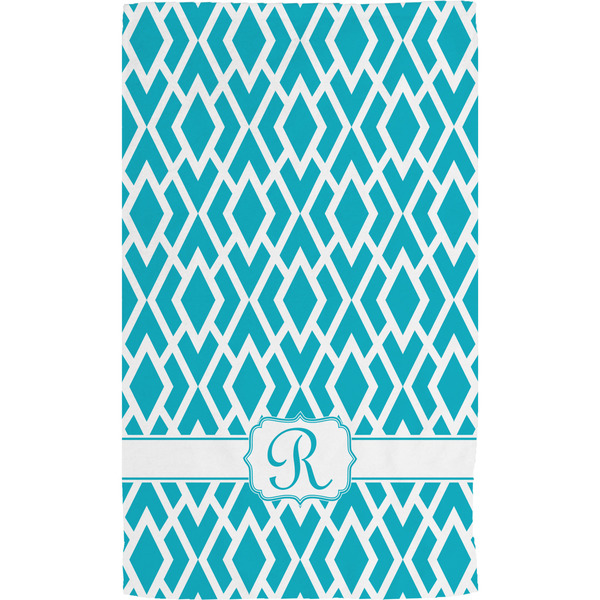 Geometric Diamond Hand Towel (Personalized)
