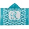 Geometric Diamond Kids Hooded Towel (Personalized)