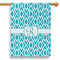 Geometric Diamond 28" House Flag (Personalized)