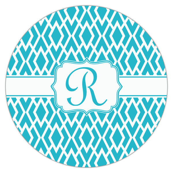 Geometric Diamond Icing Circle - Large - Single