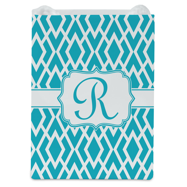 Geometric Diamond Jewelry Gift Bag - Matte - Front