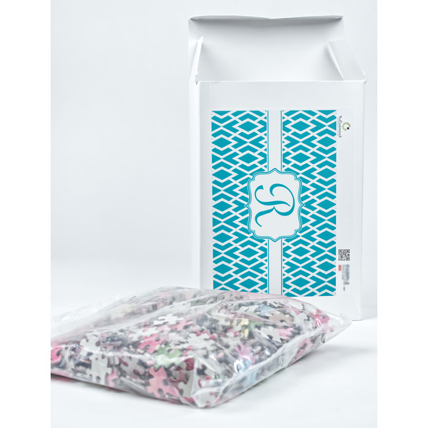 Geometric Diamond Jigsaw Puzzle 1014 Piece - Box