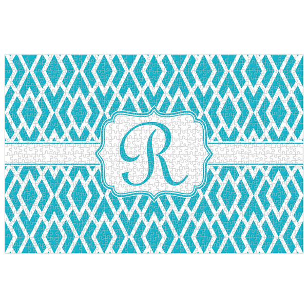 Custom Geometric Diamond Jigsaw Puzzle - 1000-piece (Personalized)