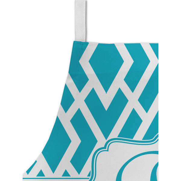 Geometric Diamond Kid's Aprons - Detail