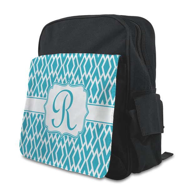 Custom Geometric Diamond Preschool Backpack (Personalized)