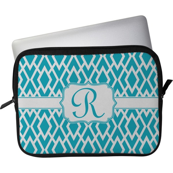 Custom Geometric Diamond Laptop Sleeve / Case - 13" (Personalized)