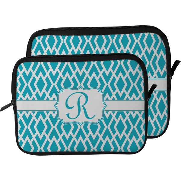 Geometric Diamond Laptop Sleeve (Size Comparison)