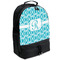 Geometric Diamond Backpacks - Black (Personalized)