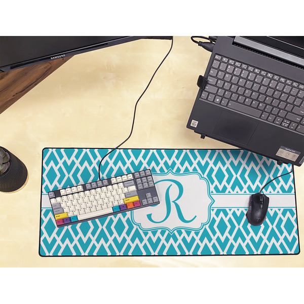 Geometric Diamond Large Gaming Mats - LIFESTYLE