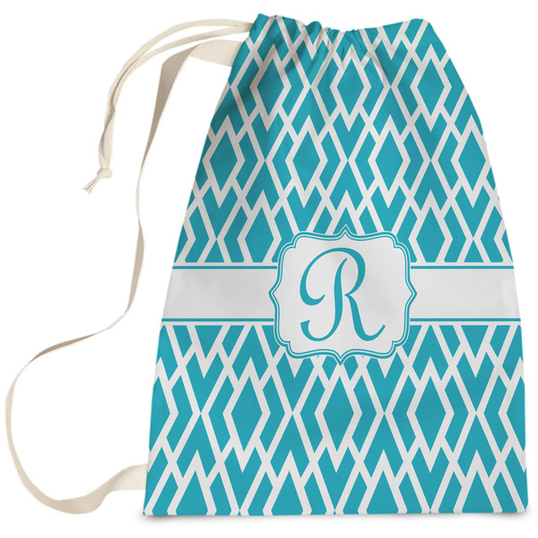 Custom Geometric Diamond Laundry Bag (Personalized)
