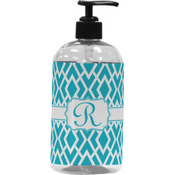 Geometric Diamond Plastic Soap / Lotion Dispenser (Personalized)