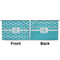 Geometric Diamond Large Zipper Pouch Approval (Front and Back)