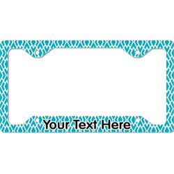 Geometric Diamond License Plate Frame - Style C (Personalized)