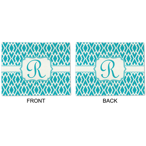 Geometric Diamond Linen Placemat - APPROVAL (double sided)