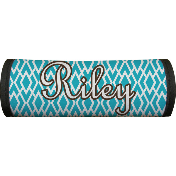 Geometric Diamond Luggage Handle Wrap