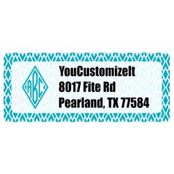 Geometric Diamond Return Address Labels (Personalized)