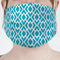 Geometric Diamond Face Mask Cover
