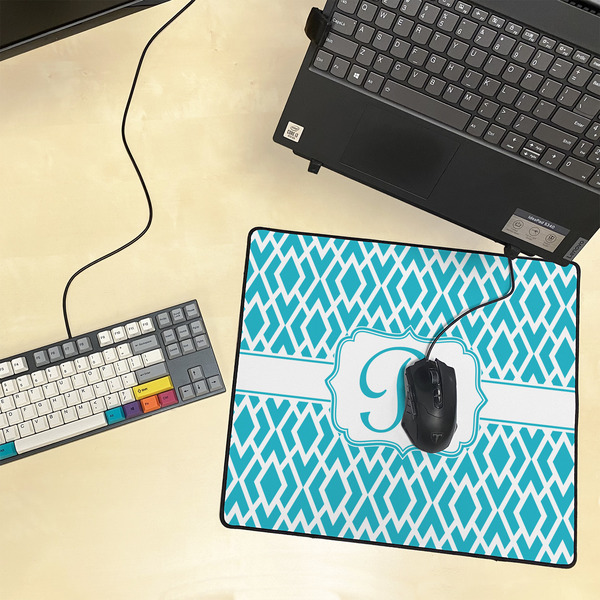 Geometric Diamond Medium Gaming Mats - LIFESTYLE