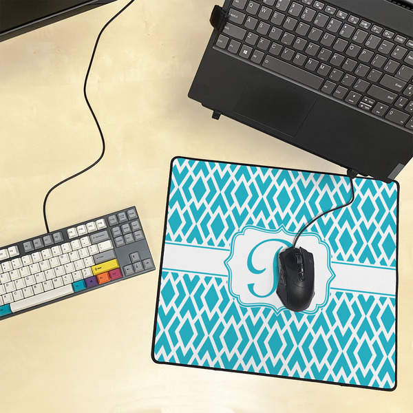 Geometric Diamond Medium Gaming Mats - LIFESTYLE