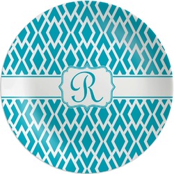 Geometric Diamond Melamine Plate (Personalized)