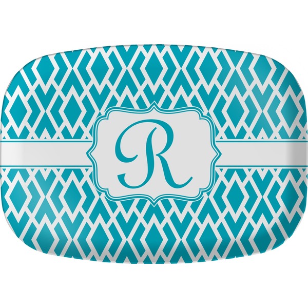 Custom Geometric Diamond Melamine Platter (Personalized)