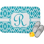 Geometric Diamond Memory Foam Bath Mat - 24"x17" (Personalized)