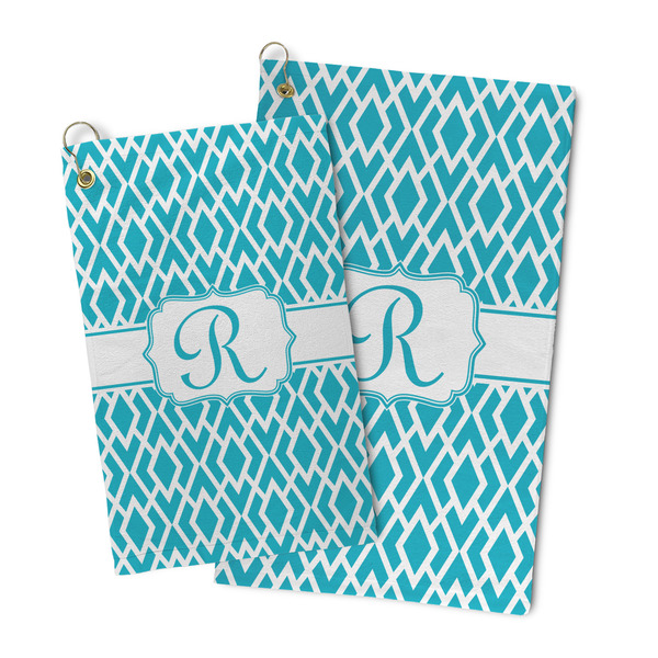 Geometric Diamond Microfiber Golf Towel - PARENT/MAIN