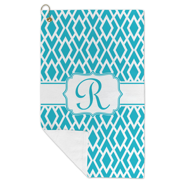 Geometric Diamond Microfiber Golf Towels - FOLD