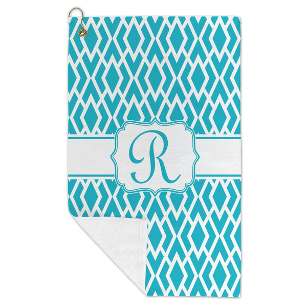 Geometric Diamond Microfiber Golf Towels - FOLD