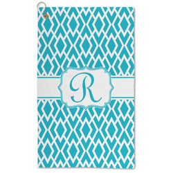Geometric Diamond Microfiber Golf Towel - Large (Personalized)