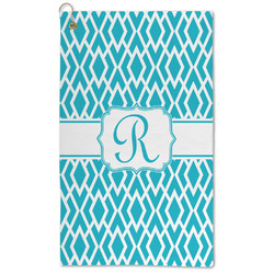 Geometric Diamond Microfiber Golf Towel (Personalized)