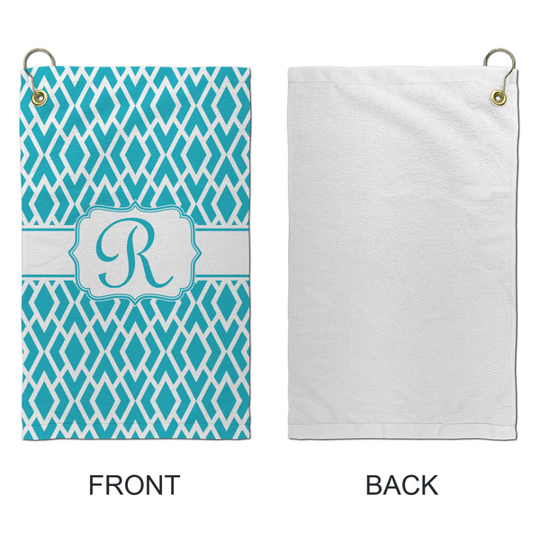 Geometric Diamond Microfiber Golf Towels - Small - APPROVAL