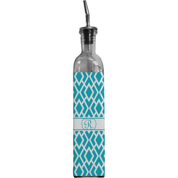 Custom Geometric Diamond Oil Dispenser Bottle (Personalized)