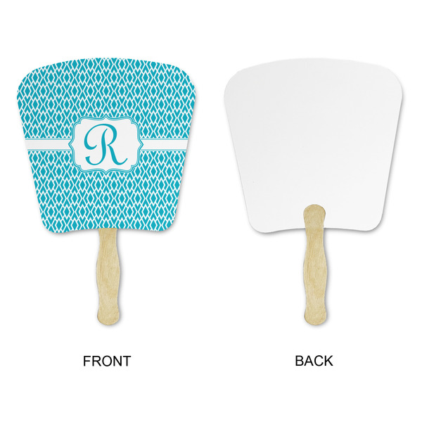 Geometric Diamond Paper Fans - Approval