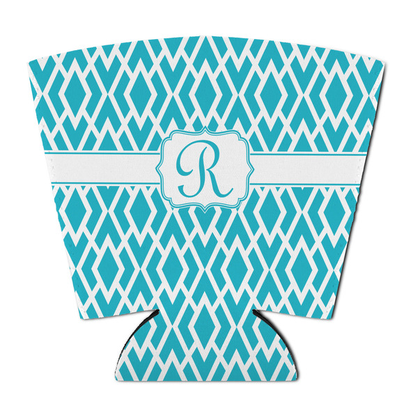 Geometric Diamond Party Cup Sleeves - with bottom - FRONT
