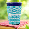 Geometric Diamond Party Cup Sleeves - with bottom - Lifestyle