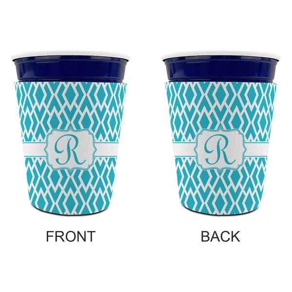 Geometric Diamond Party Cup Sleeves - without bottom - Approval
