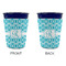 Geometric Diamond Party Cup Sleeves - without bottom - Approval