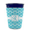 Geometric Diamond Party Cup Sleeves - without bottom - FRONT (on cup)