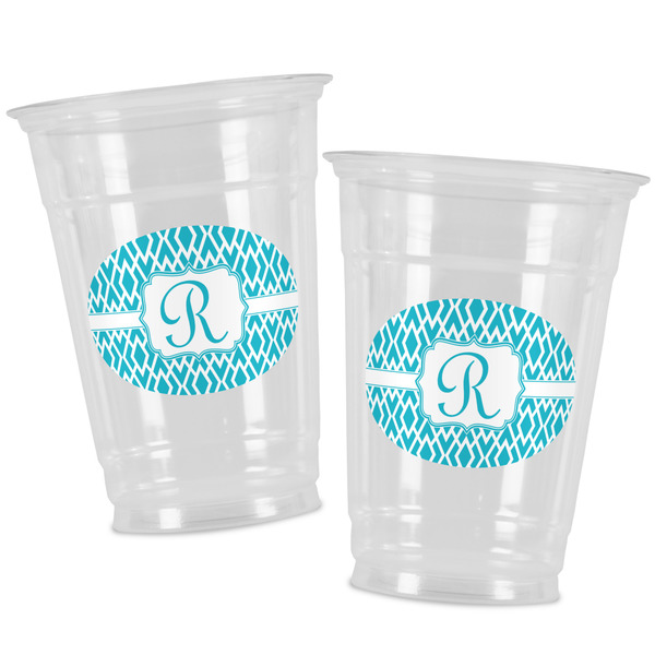 Geometric Diamond Party Cups - 16oz - Alt View