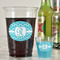 Geometric Diamond Party Cups - 16oz - In Context