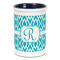 Geometric Diamond Ceramic Pencil Holders - Blue