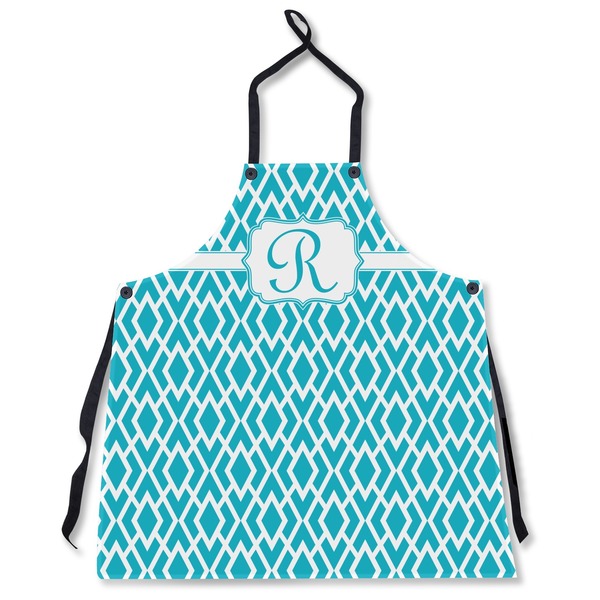 Geometric Diamond Personalized Apron