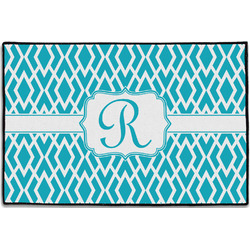 Geometric Diamond Door Mat - 36"x24" (Personalized)
